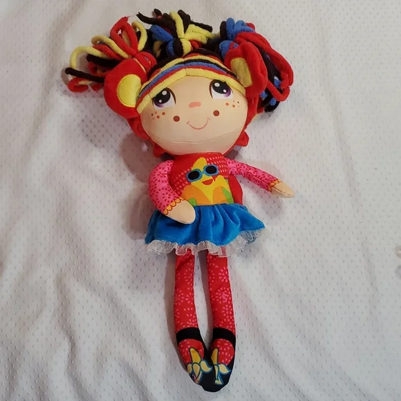 Jay Play Toys Flipzee Precious Girls Lola Monkey Banana Plush